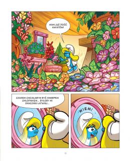 Smerfy i świat emocji. Smerfetka jest takim samym Smerfem jak inne. Tom 4 - plansza