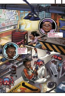 W.E.B. of Spider-Man #1 - plansze