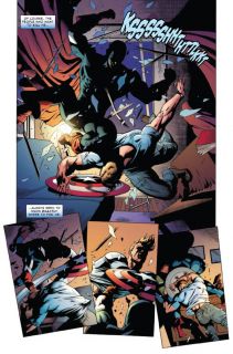 United States of Captain America #1 - plansze