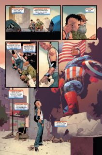 United States of Captain America #1 - plansze