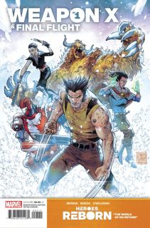 Heroes Reborn: Weapon X & The Final Flight #1 - okładka