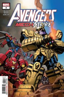 Avengers: Mech Strike #4 - okładka