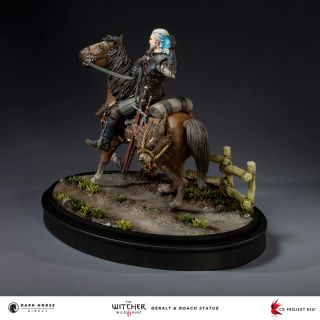 Wiedźmin 3: Geralt i Płotka - figurka od Dark Horse