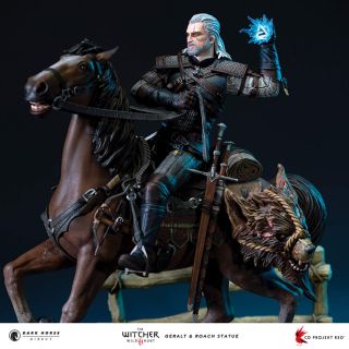 Wiedźmin 3: Geralt i Płotka - figurka od Dark Horse