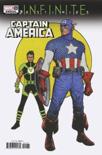 Captain America Annual #1 - okładka alternatywna