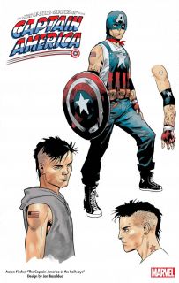 United States of Captain America #1 - okładka alternatywna