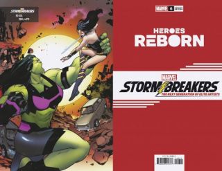 Heroes Reborn #6 - okładka alternatywna
