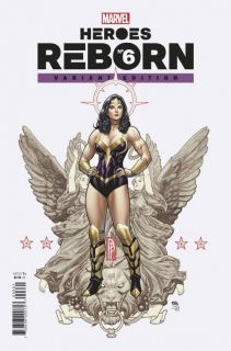 Heroes Reborn #6 - okładka alternatywna