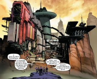 Planet-Size X-Men #1 - plansze