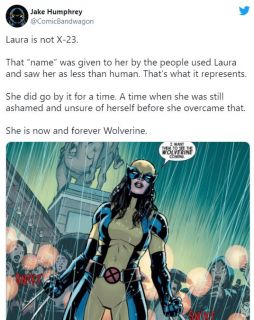 Dyskusja o Laurze Kinney na Twitterze