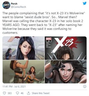 Dyskusja o Laurze Kinney na Twitterze