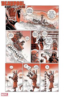 Deadpool: Black, White & Blood #1 - plansze