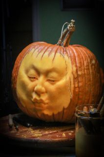 Popkulturowe rzeźby z warzyw i owoców