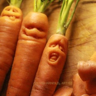 Popkulturowe rzeźby z warzyw i owoców