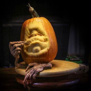 Popkulturowe rzeźby z warzyw i owoców