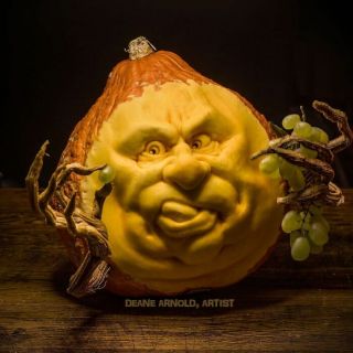 Popkulturowe rzeźby z warzyw i owoców