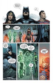 Justice League: Last Ride #3 - plansze