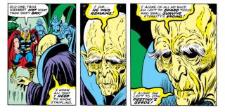 Ten, Który Trwa to postać wprowadzona do komiksowego uniwersum w zeszycie „Thor #245” z 1976 roku. Ta starożytna i niezwykle potężna postać była ostatnią ocalałą istotą z poprzedniego uniwersum; po odrodzeniu wszechświata Ten, Który Trwa założył nową wersję Time Variance Authority (TVA), próbując uniknąć błędów, jakie doprowadziły wcześniej do upadku organizacji.