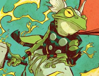 Na słoiku, w którym jest zamknięty Throg, widzimy napis „T365”. To nawiązanie do zeszytu „Thor #365” z 1986 roku – to właśnie w tej historii do uniwersum Marvela wprowadzono postać Throga.