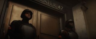 Sylvie oczekuje na przesłuchanie w pomieszczeniu oznaczonym jako „Time Theater 47”. Być może jest to nawiązanie do zeszytu „What If… #47” z 1984 roku, w którym Loki przejął należący do Thora Mjolnir. 