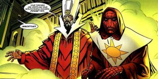 W komiksach poznaliśmy wiele innych wersji Kanga, wśród nich Nathaniela Richardsa (potomek Reeda), Immortusa, Szkarłatnego Centuriona, faraona Ramę-Tuta czy Iron Lada. Zdobywcy z różnych uniwersów utworzyli nawet słynną Radę Kangów, w której znajdował się m.in. Kangur Zdobywca.