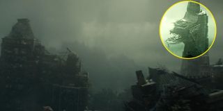 W Pustce widzimy zniszczoną wieżę Avengers, choć brakuje na niej słynnego logo Mścicieli. Pojawia się za to napis „Qeng”, co oznacza, że właścicielem budynku jest firma Qeng Enterprises, ta sama, której Tony Stark w komiksowej historii o Avengers z 2015 roku sprzedał wieżę. Dyrektorem zarządzającym tej firmy był tajemniczy pan Gryphon, jak się później okazało – alter ego Kanga Zdobywcy, który został uwięziony w linii czasowej XXI wieku.