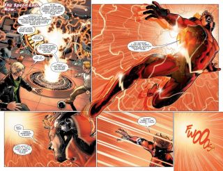 The Flash 2021 Annual #1 - plansze