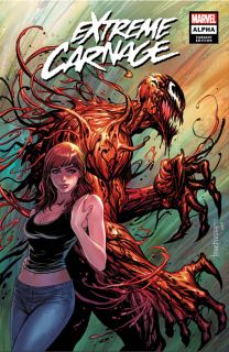 Extreme Carnage Alpha #1 - okładka alternatywna