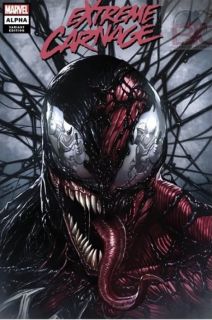 Extreme Carnage Alpha #1 - okładka alternatywna