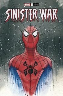 Sinister War #1 - okładka alternatywna