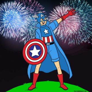Nietypowe wersje Kapitana Ameryki na 4 lipca