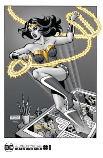 Wonder Woman: Black and Gold #1 - plansze