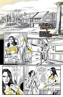 Wonder Woman: Black and Gold #1 - plansze