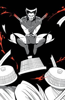 Wolverine: Czerń, biel i krew - okładki