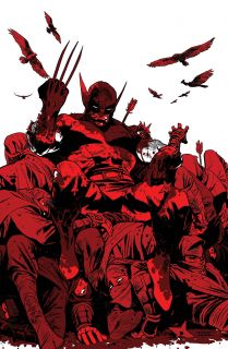 Wolverine: Czerń, biel i krew - okładki