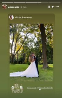 Joanna Opozda i Antoni Królikowski - ślub