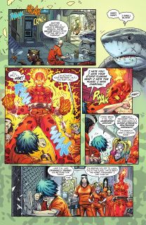 Free Comic Book Day's Suicide Squad: King Shark #1 - plansze