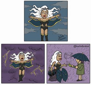 Superbohaterowie i ich wolny czas