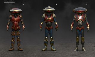 Power Rangers/Project Nomad - grafiki koncepcyjne