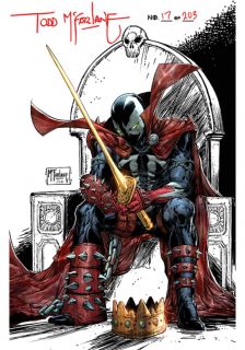 King Spawn #1 - okładki