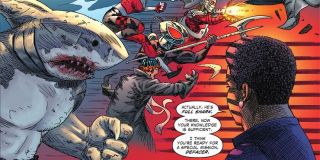 Free Comic Book Day's Suicide Squad: King Shark #1 - plansze