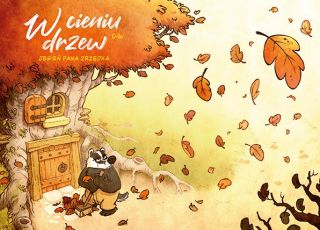 W cieniu drzew. Jesień pana Zrzędka. Tom 1 - okładka