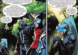 The Trial of Magneto #1 - plansze