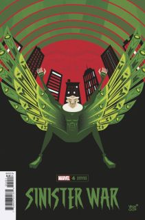 Sinister War #4 - okładka alternatywna