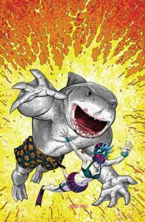 Free Comic Book Day's Suicide Squad: King Shark #1 - okładka alternatywna