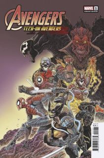 Tech-On Avengers #1 - okładka alternatywna