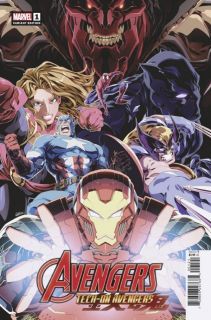 Tech-On Avengers #1 - okładka alternatywna
