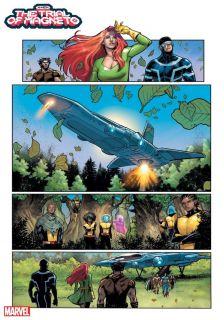 The Trial of Magneto #2 - plansze