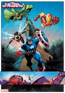 The Trial of Magneto #2 - plansze