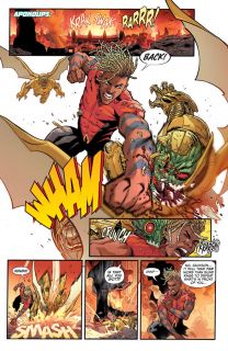 Aquaman: The Becoming #1 - plansze